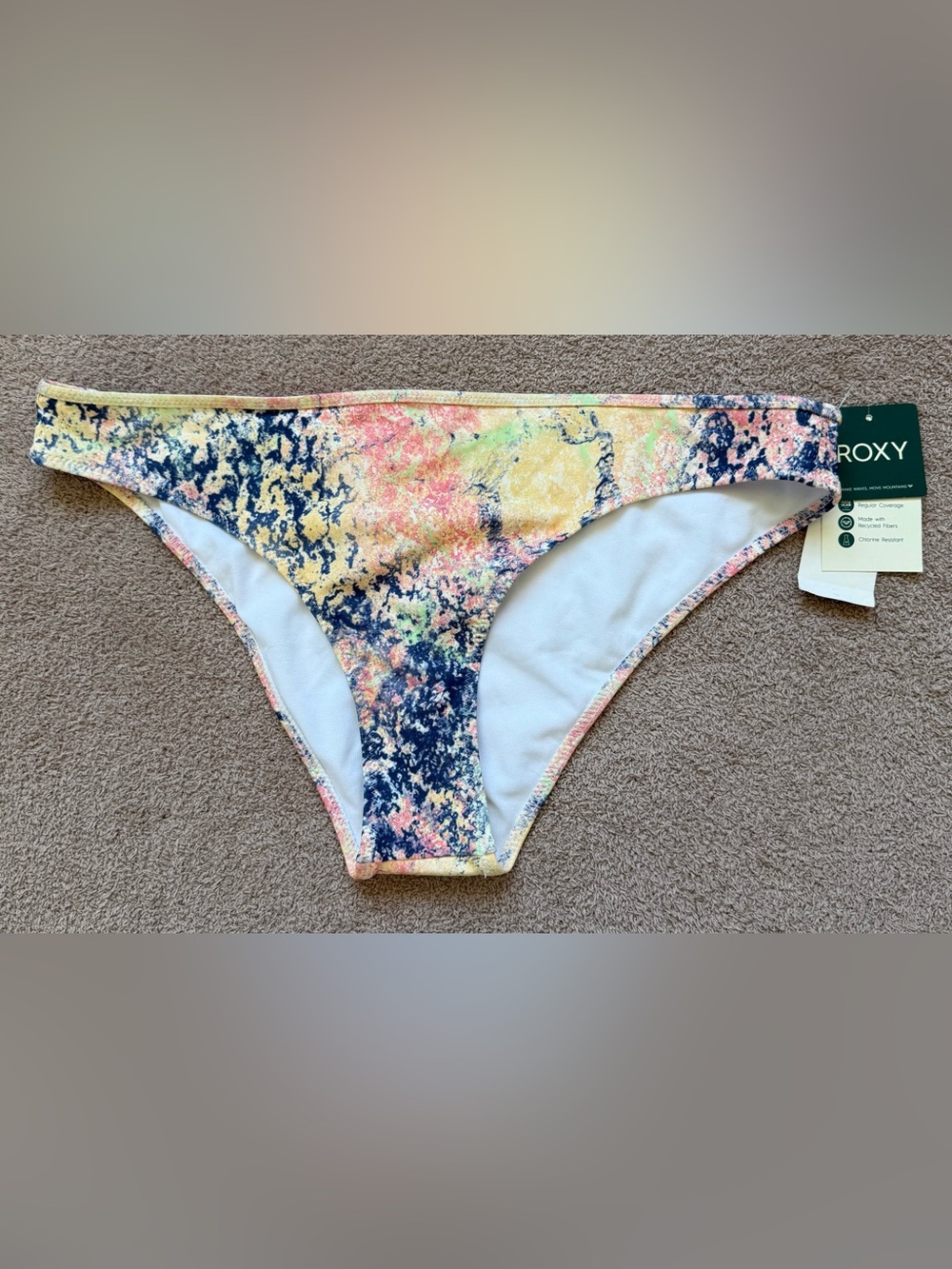 ROXY - Roxy Active PT Reg Bottom - BRIGHT WHITE CONCRETE JUNGLE